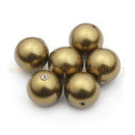 Crystal Antique Brass Pearl 6mm Crystal Antique Brass Pearl 6mm